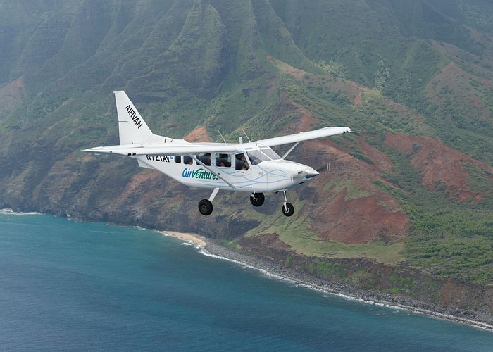 Airplane tour of the Na Pali Coast