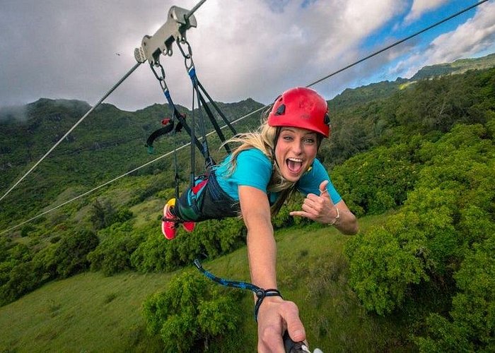 Zipline Tour on Kauai